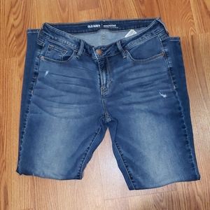 Old Navy Rockstar Blue Jeans | Size 10 Petite